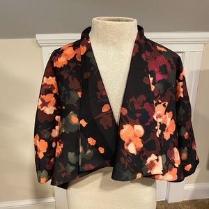Floral shrug